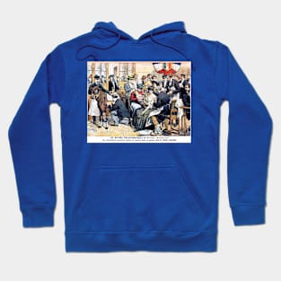 Smallpox vaccination in Paris 1905 Hoodie